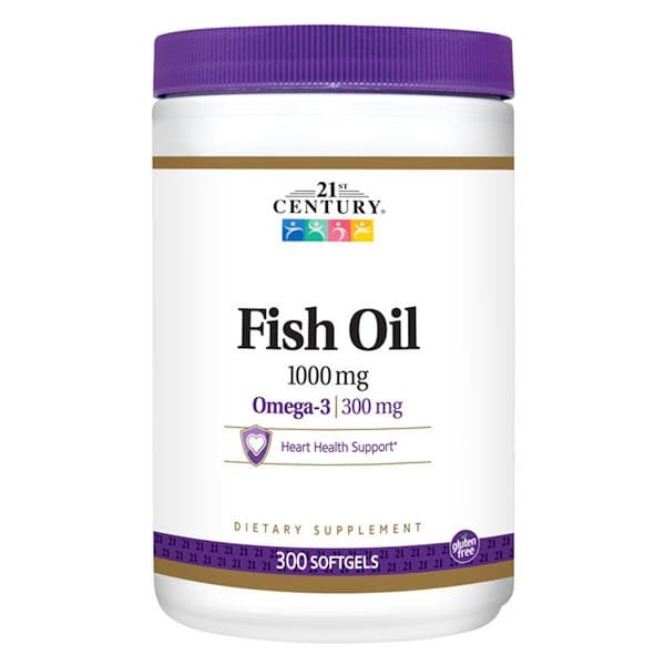 21St Century Fish Oil, 1000mg, Omega-3, 300PK 74098522921 - main