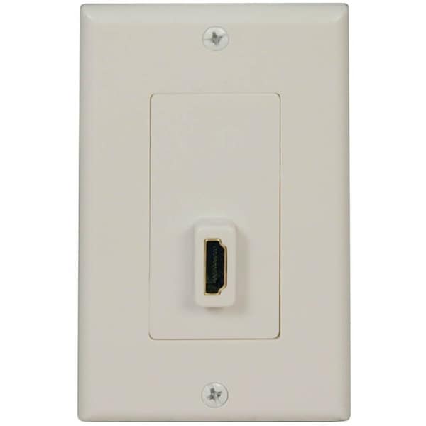 Tripp Lite HOME THEATER HDMI SEND / RECEIVE PASS-THROUGH WALLPLATE P166-001-P - main