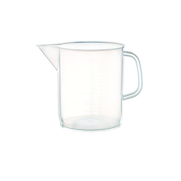United Scientific Beakers With Handle, Short Form, Pp, PK 6, 2000 mL / 6 PK 81123 - main