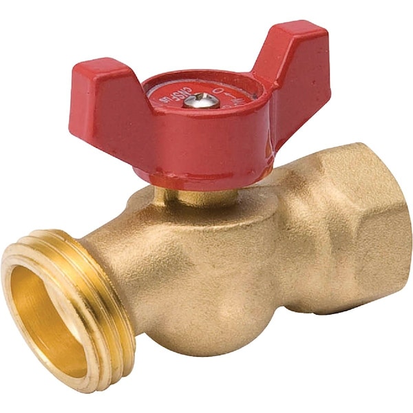 Proline Series ProLine Quartermaster Series 3/4'' FIP X 3/4 Male Hose Thread No-Kink Hose Bibb 102-454HN - main