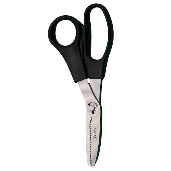 Golden Protective Services Take-Apart Safety Shears 7 in, Serrated Blades, Black, Ideal for Food Service 9400 - main