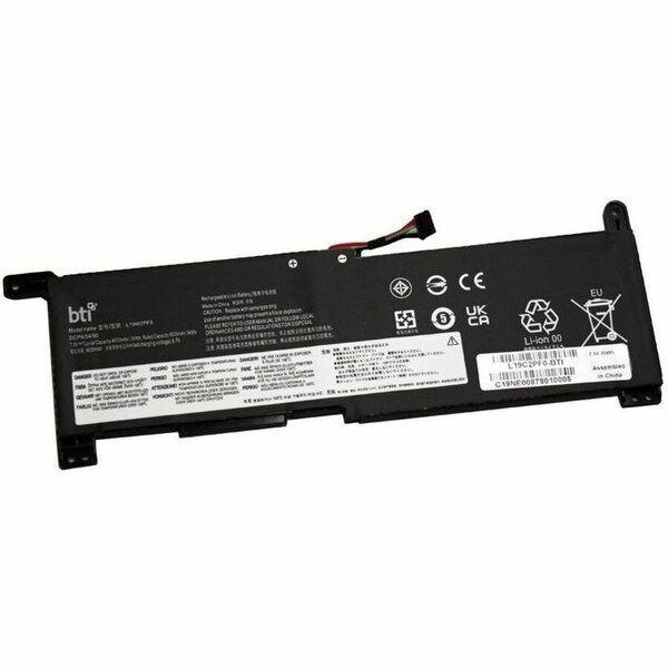 Battery Technology BTI 2-CELL 7.5V LI-ION NOTEBOOK BATTERY FOR LENOVO IDEAPAD 1-11ADA0 L19C2PF0-BTI - main