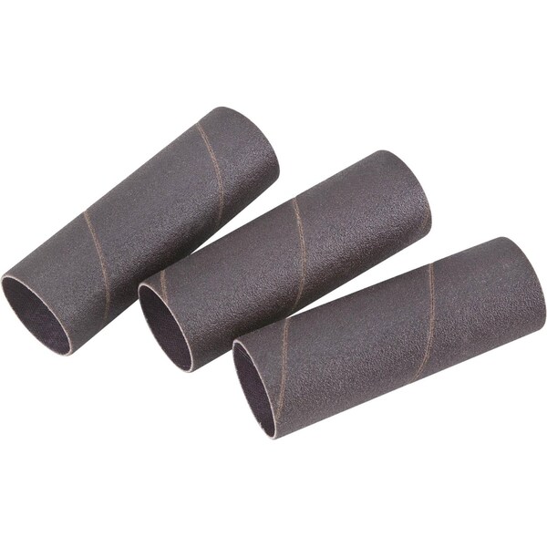 Grizzly 1-1/2" Dia. x 4-1/2" A/O Hard Sanding Sleeve, 100 Grit, 3PK H5447 - main