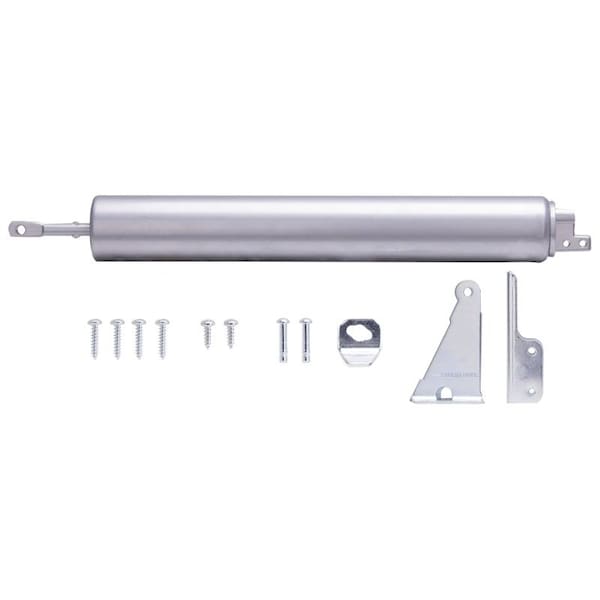 Prosource Door Closer, 1-1/2 in Dia Rod, 17-1/2 in L, Aluminum Tube, 90 deg Opening, 99 lb 16027-U-PS - main
