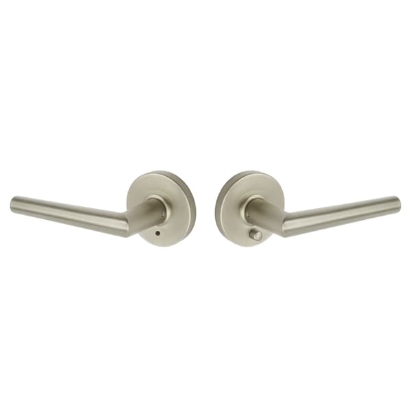 Emtek Residential Door Levers Privacy Satin Nickel EE3220LENSN - main