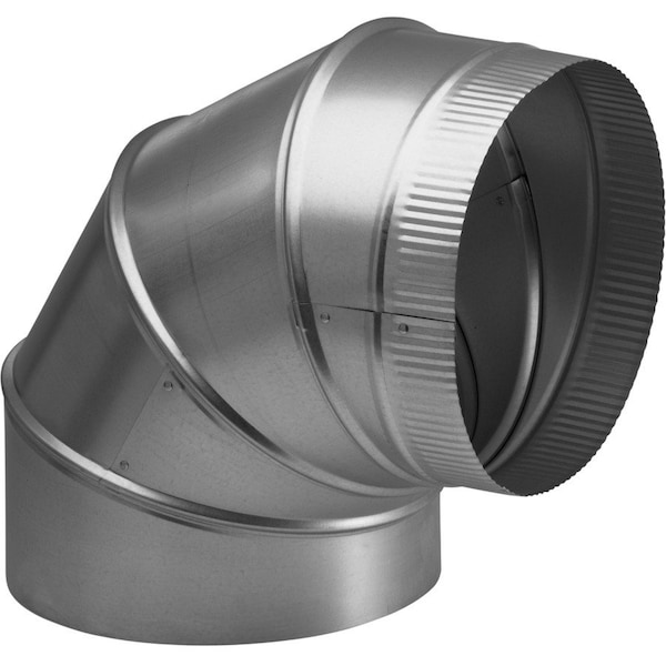 Broan-Nutone 10IN Adjustable Elbow, Galvanized Steel, 30 GA, 10" W, 13-1/4" H 418 - main