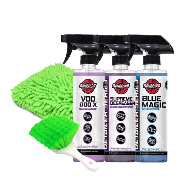 Renegade Products Usa Clean & Shine Wheel Bundle LFGRPKR-BD-CSWB - main