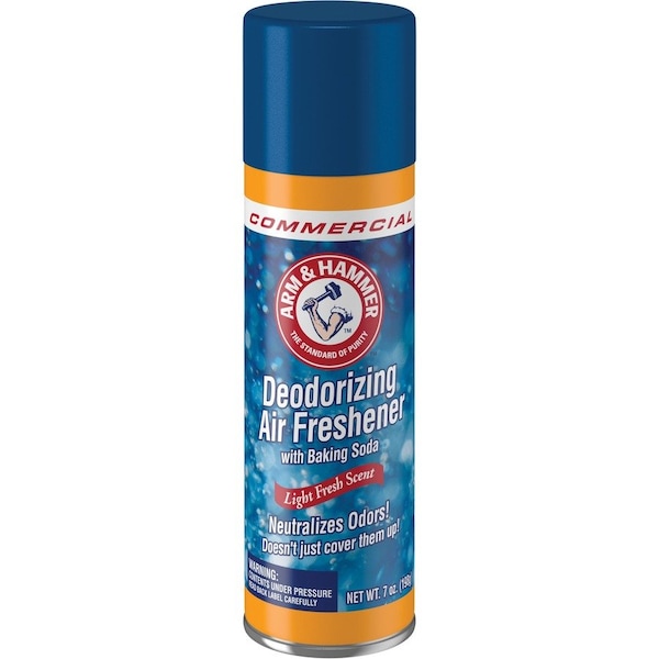 Arm & Hammer Deodorizing Air Freshener Spray, Spray, 7 fl oz (0.2 quart), Light Fresh, Odor Neutralizer 3320094170 - main