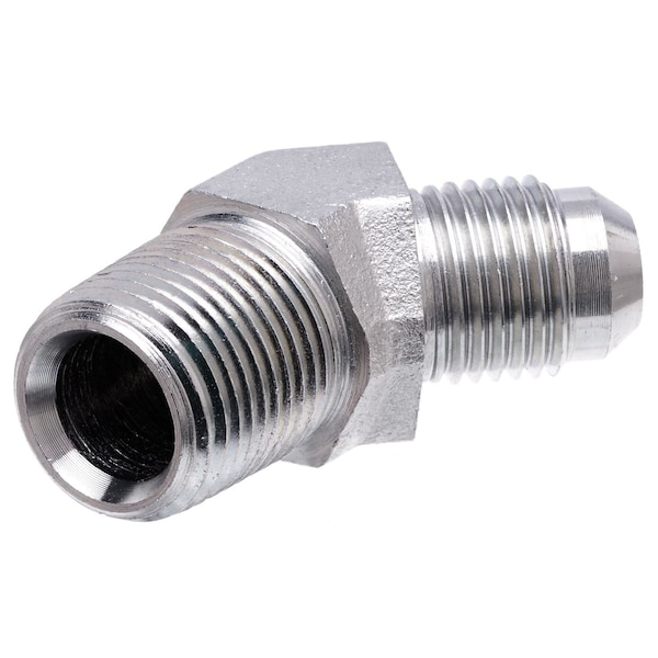 Gates MALE JIC 37 FLARE TO MALE PIPE NPTF - 45 SAE TO SAE G60497-2020 - main