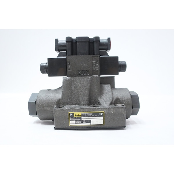 Parker HYDRAULIC DIRECTIONAL CONTROL VALVE 3000PSI 120V-AC D61VW011C4NYC 91 - main