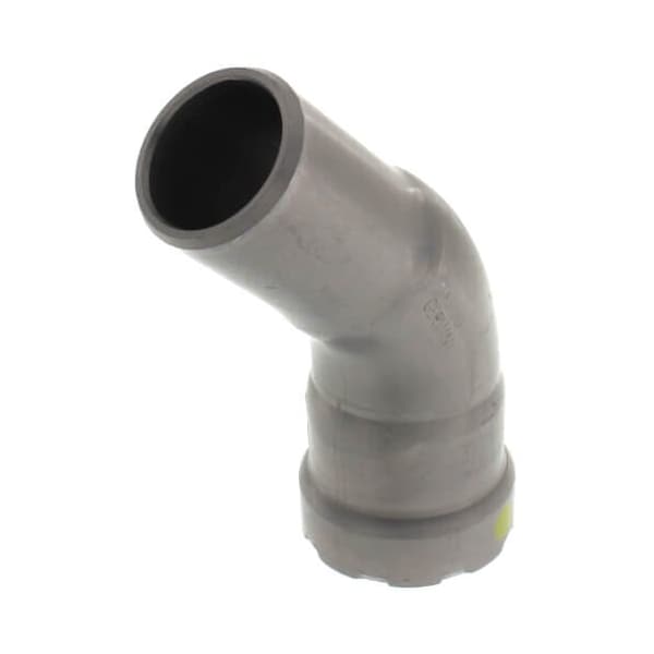 Viega MegaPressG 45 street elbow P 1.5 FTG IPS 1.5 carbon steel zinc-nickel coating 26121 - main