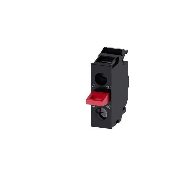 Siemens Contact module with 1 contact element, 1 NC, screw terminal 3SU1400-2AA10-1CA0-ZY19 - main