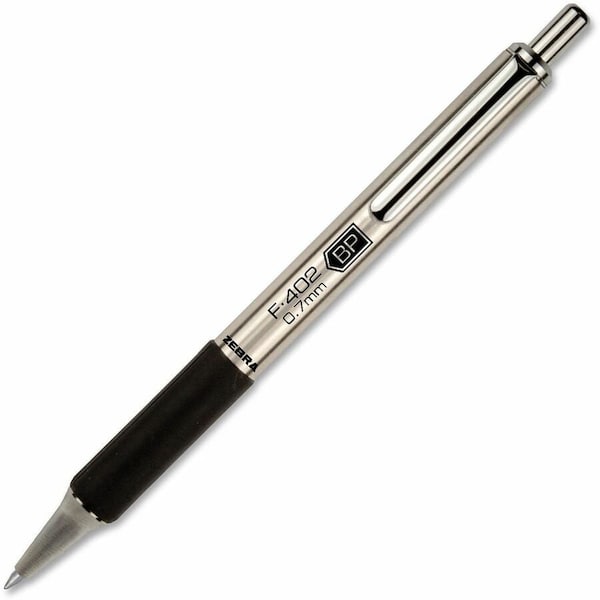 Zebra Pen Pen, Ballpnt, F-402, Rt, 0.7, Bk 29210 - main