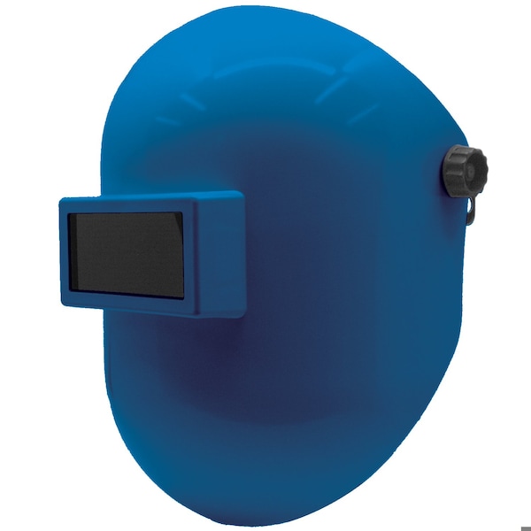 Armour Guard Sugar Scoop 2 x 4.25 Blue Fiberglass Pipeliner Welding Helmet AGSUGARSCOOPB-EA - main