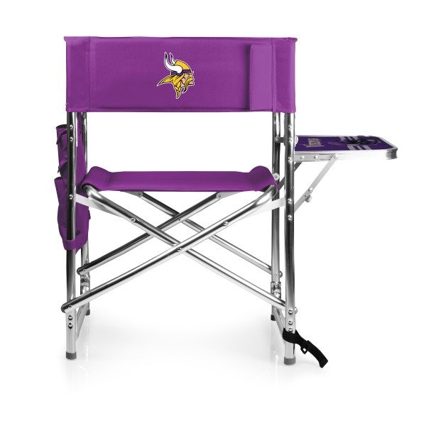 Picnic Time Family Of Brands Minnesota Vikings - Sports Chair, (Purple) 809-00-101-184-2 - main