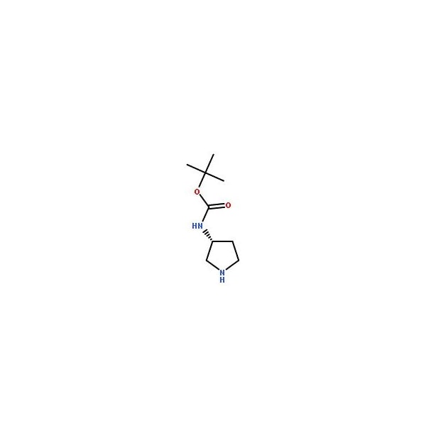 Ak Scientific (R)-3-(+)-(Boc-amino)pyrrolidine (5g), CAS 122536-77-0 R113-5g - main