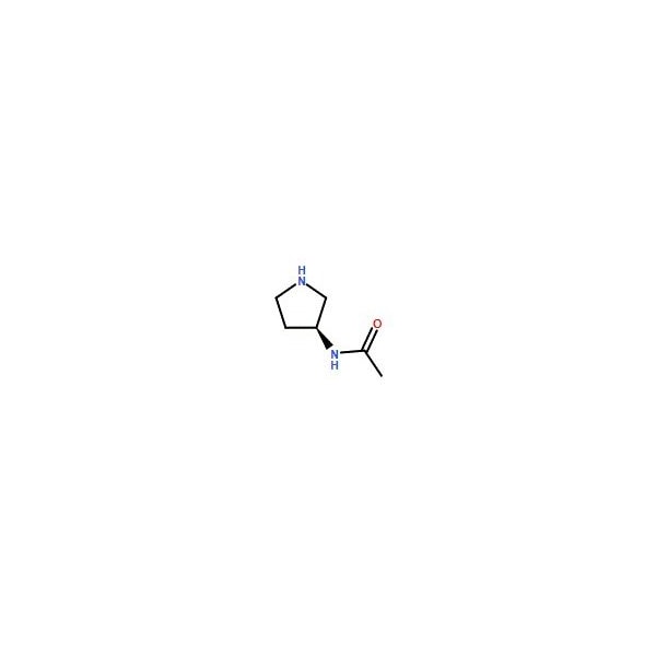 Ak Scientific (3S)-(-)-3-Acetamidopyrrolidine (5g), CAS 114636-31-6 X9087-5g - main