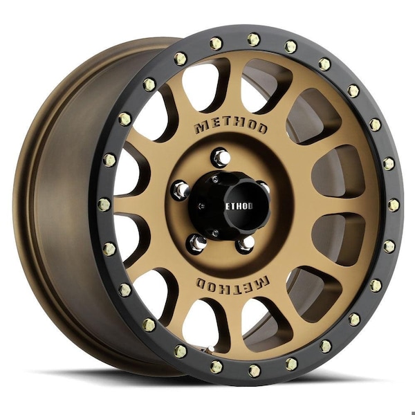 Method Race Wheels 16X8 NV 6X5.5 4.5IN B/S 0 O/S BRONZE/BLACK STREET LOC MR30568060900 - main