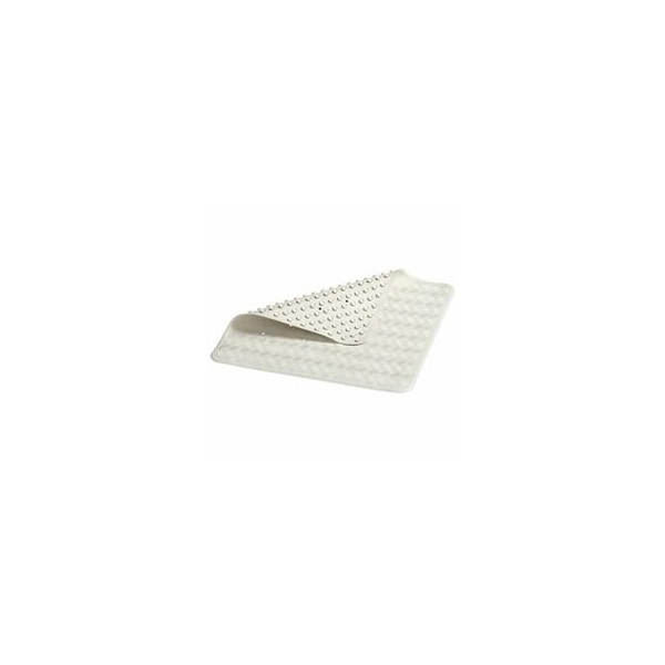 Rubbermaid Commercial Safti Grip Large Bath Mat - Bathroom - 28in Length x 16in Width - Rectangular - Textured - Rubber 1982726 - main