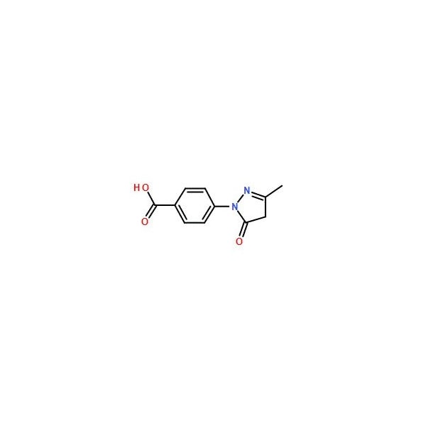 Ak Scientific 4-(3-Methyl-5-oxo-2-pyrazolin-1-yl)benzoic acid (1g), CAS 60875-16-3 P088-1g - main