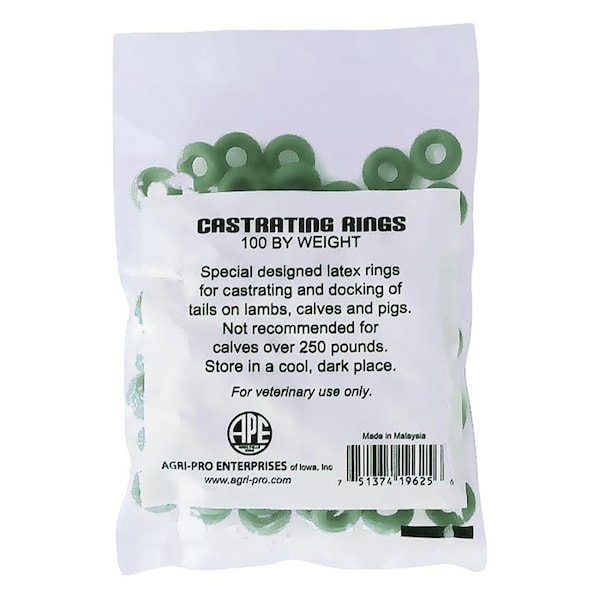 Generic Phv-Castration Bands, Latex, 100PK 050470 - main