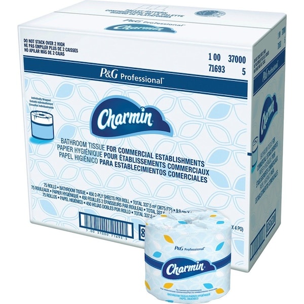 Charmin Standard, 450 Sheets, White, 75 PK 71693 - main