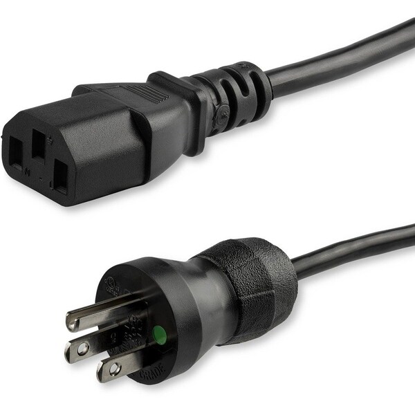 Startech.Com 15ft Hospital Power Cord, NEMA 5-15P/C14 PXTMG10115 - main