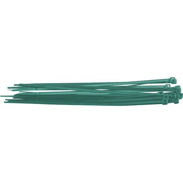 Brady ToughWash Cable Ties, 0.18in W x 7in L, Metal Detectable Nylon, 10PK 145588 - main
