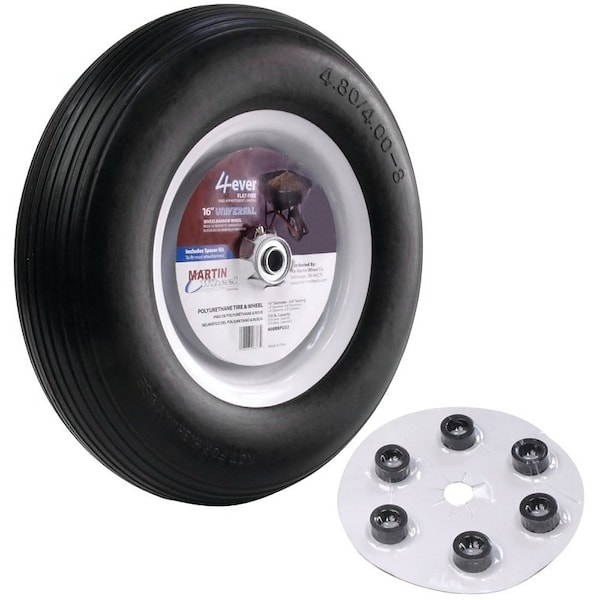 Martin Wheel Wheel Whlbrw Univ Ff 16In 5/8 408RBPU32 - main