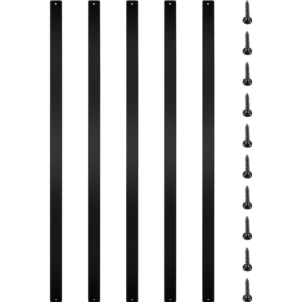 Vevor Deck Balusters Metal Deck Spindles 76 Pack 29.5" Aluminum Alloy Railing, 76PK AL-BP-29.5in-76 - main