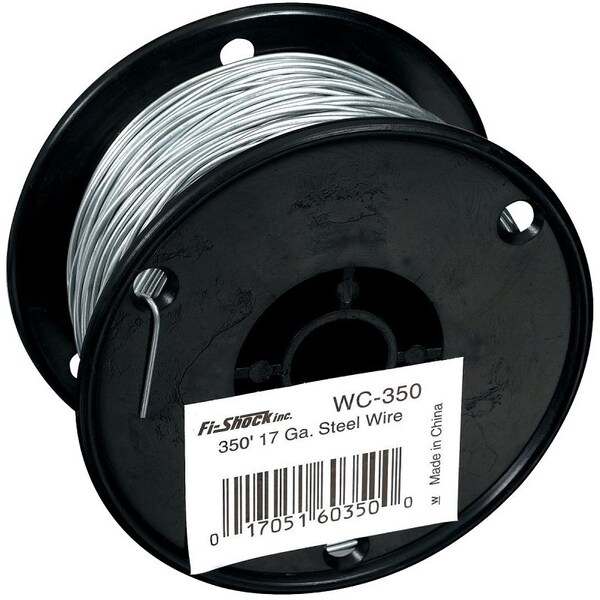 Fi-Shock Zareba Fence Wire, 17 Ga Wire, Steel Conductor, 350 Ft L WC-350 - main