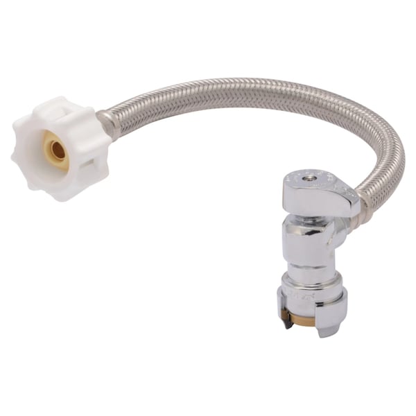 Sharkbite SharkBite Click Seal 1/2 in. Push X 7/8 in. D Ballcock 12 in. Brass Toilet Connector UR24656Z - main