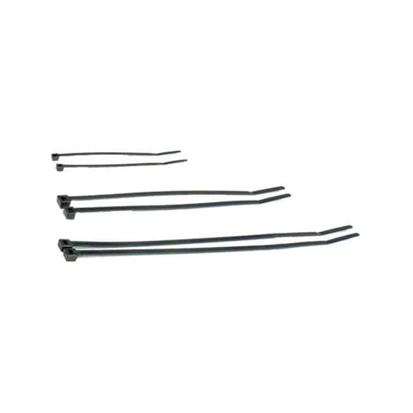 Install Bay Cable Tie, 11 in L, Black, 50 lb Strength, 100 PK BCT11 - main