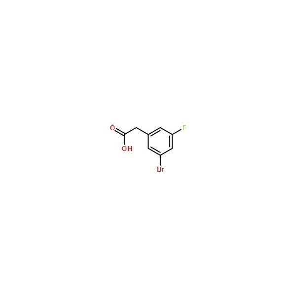 Ak Scientific 3-Bromo-5-fluorophenylacetic acid (5g), CAS 202000-99-5 Z1874-5g - main
