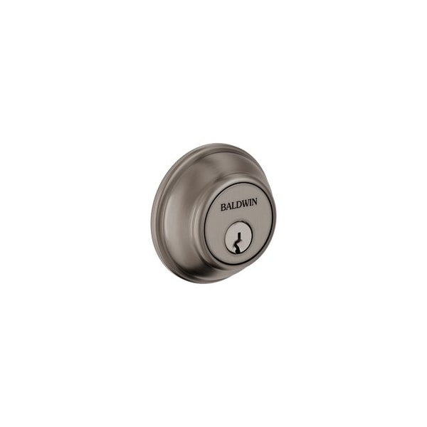 Baldwin Proximity Deadbolts Single Cylinder Graphite Nickel 8231LL076BT - main