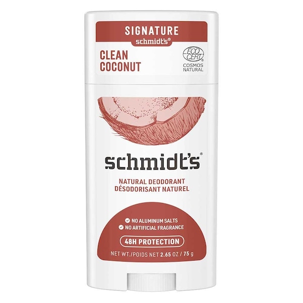 Schmidts Clean Coconut Deodorant Stick, 2.65 Ounce, 12PK 68563946 - main