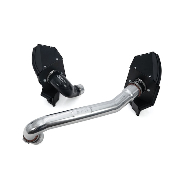 Hps Performance Air Intake Kit with Heat Shield, Polished, 827-772P - main