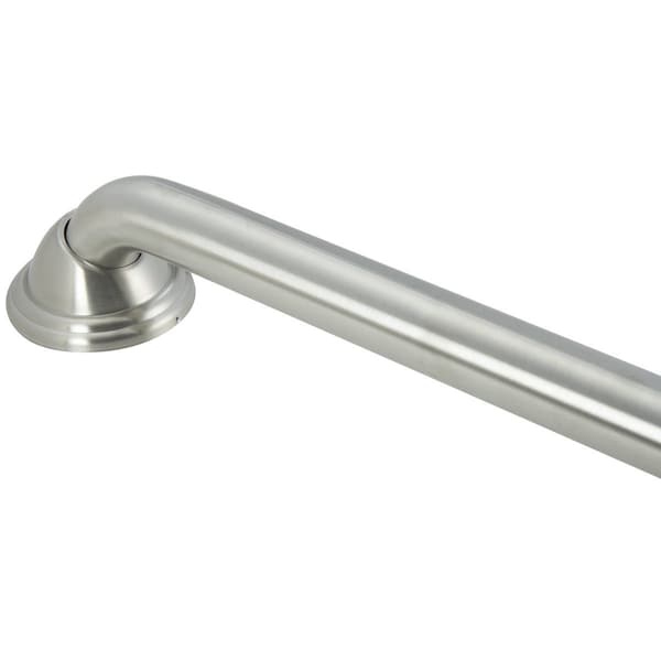 Moen Home Care 24'' Concealed Screw Designer Grab Bar Brushed Nickel LR8724D2BN - main