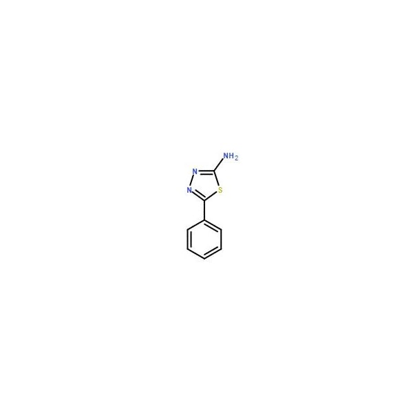 Ak Scientific 5-Phenyl-1, 3, 4-thiadiazol-2-amine (5g), CAS 2002-03-1 0295AB-5g - main
