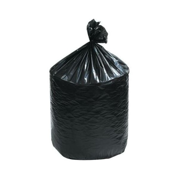 Partners Brand Trash Bags, 33 in x 40 in, Black, 250 PK LBF3340MB - main
