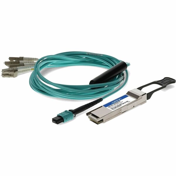 Add-On CISCO QSFP-8LC-AOC3M COMPATIBLE TAA COMPLIANT 40GBASE-SR4 QSFP+ TRANSCEIVE QSFP-8LC-AOC3M-AO - main