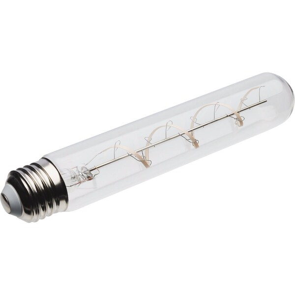 Satco Reminiscent 40W Equivalent Warm White T9 Gray Coil Filament Medium LED Decorative Light Bulb, 2PK S10522 - main