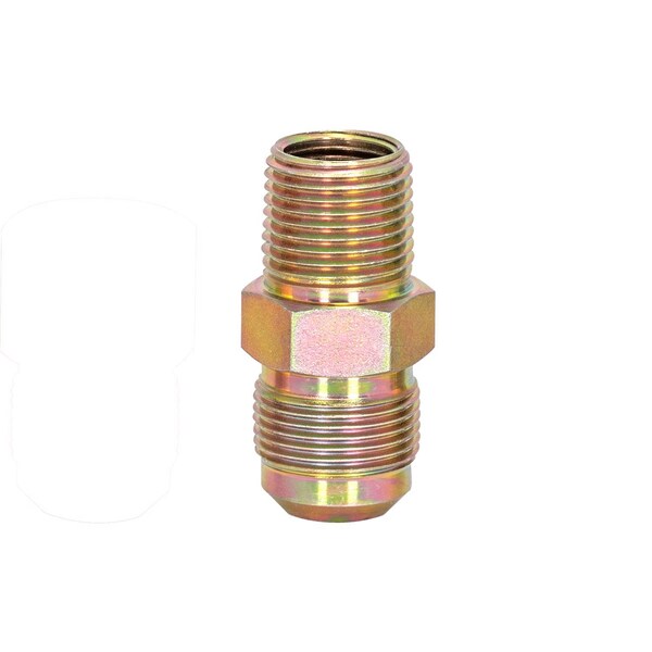 Brasscraft Eastman 1/2 in. Flare X 3/8 in. D MIP Stainless Steel Gas Connector 65707B - main