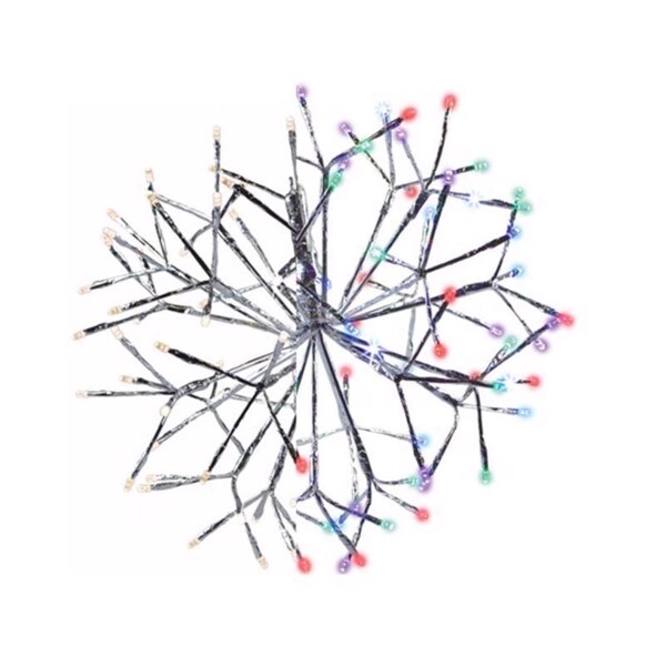 Celebrations LED Multi Shimmering Sphere 12 in. Hanging Decor 23-10005A - main