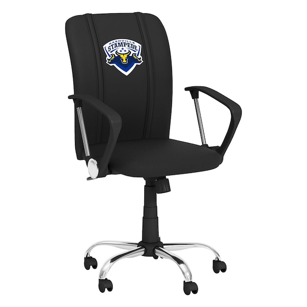 Dreamseat Curve Task Chair with Nashville Stampede Primary Logo XZOCCURVE-PSPBR0040 - main