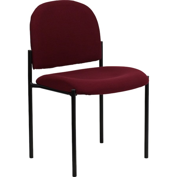 Flash Furniture Burgundy Fabric Stack Chair BT-515-1-BY-GG - main