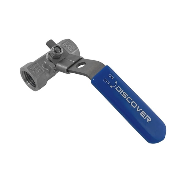 Discover 1/4 in. Unibody Stainless Steel Ball Valves 1000 PSI 200079 - main