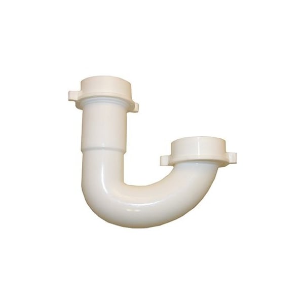 Larsen Supply Co 1-1/2" Wht Pvc J Bend 03-4221 - main