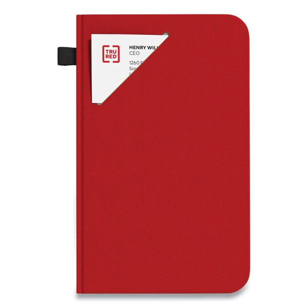 Tru Red Medium Starter Journal, 1 Subject, Narrow Rule, Red Cover, 8 x 5, 192 Sheets TR58411 - main