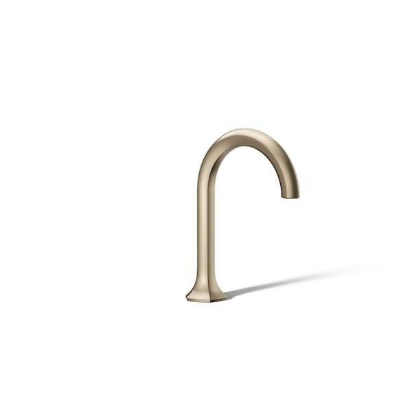 Kohler Occasion Bathroom sink faucet spout with Cane design, 1.2 gpm 27008-BV - main